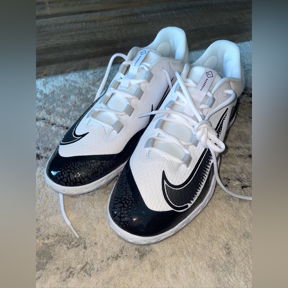 Men NIKE ALPHA HUARACHE ELITE 4 LOW MCS "BASEBALL CLEATS"